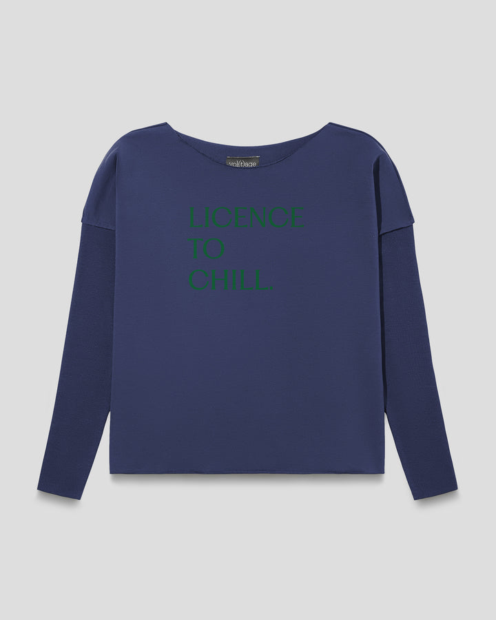LICENCE TO CHILL relaxed smart-shirt