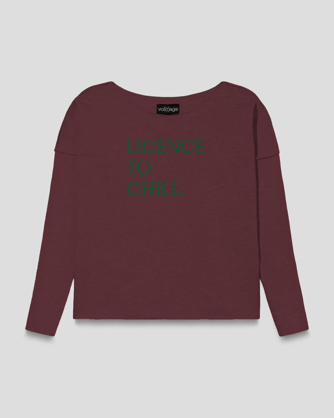 LICENCE TO CHILL relaxed smart-shirt