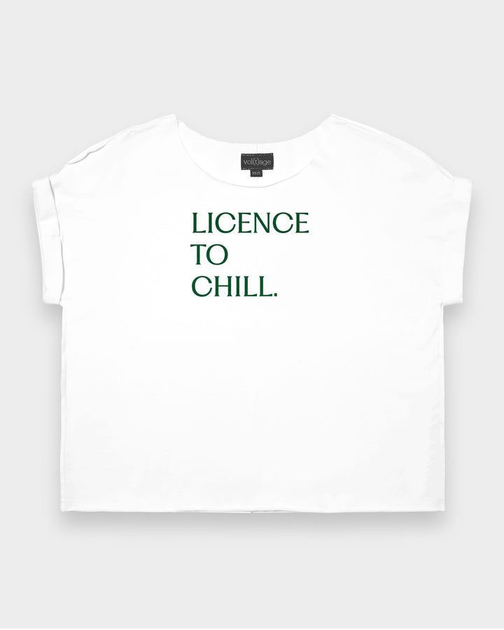 Licence to CHILL relaxed smart-tee
