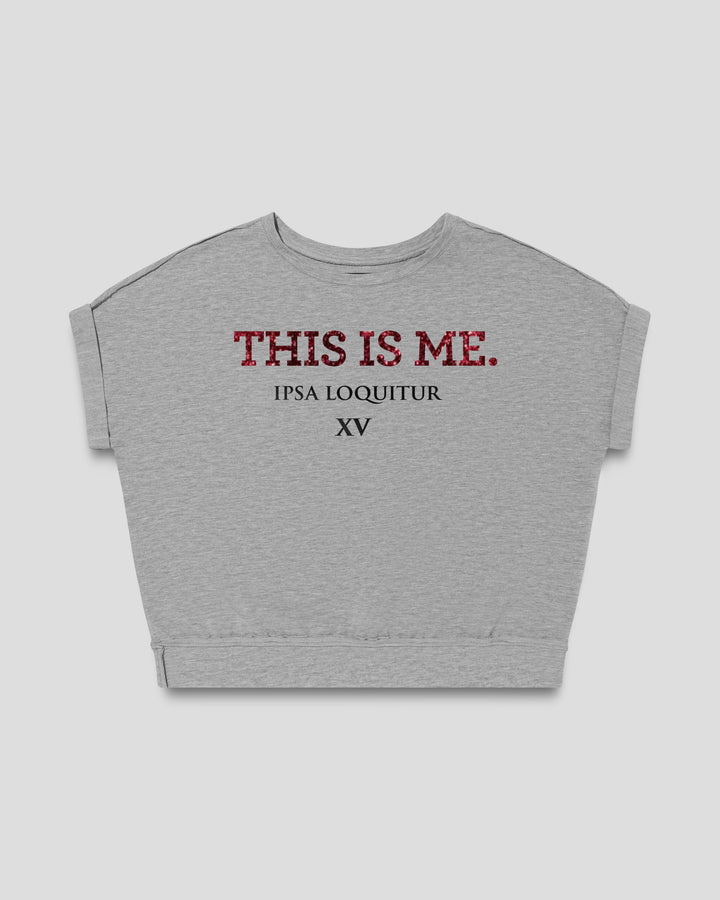 THIS IS ME / ipsa loquitur fitted smart-tee