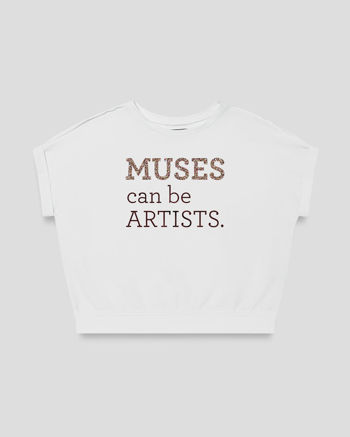MUSES can be ARTISTS. fitted smart-tee