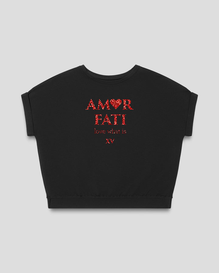 AMOR FATI fitted smart-tee