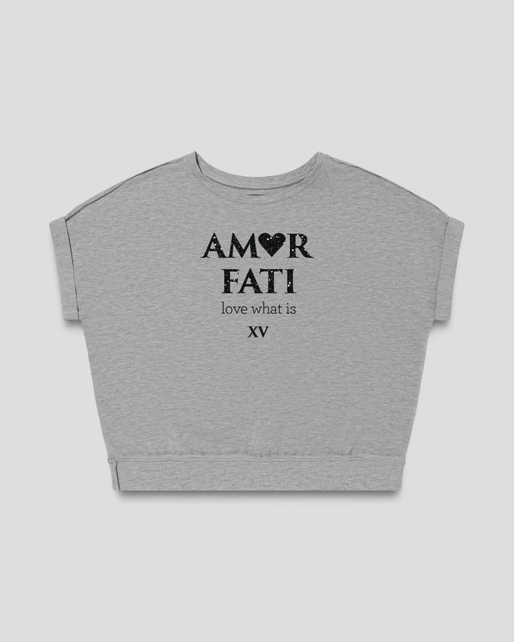 AMOR FATI fitted smart-tee