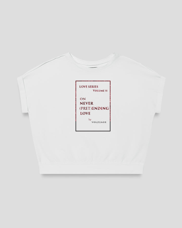 LOVE SERIES II ON NEVER (PRET)ENDING LOVE fitted smart-tee