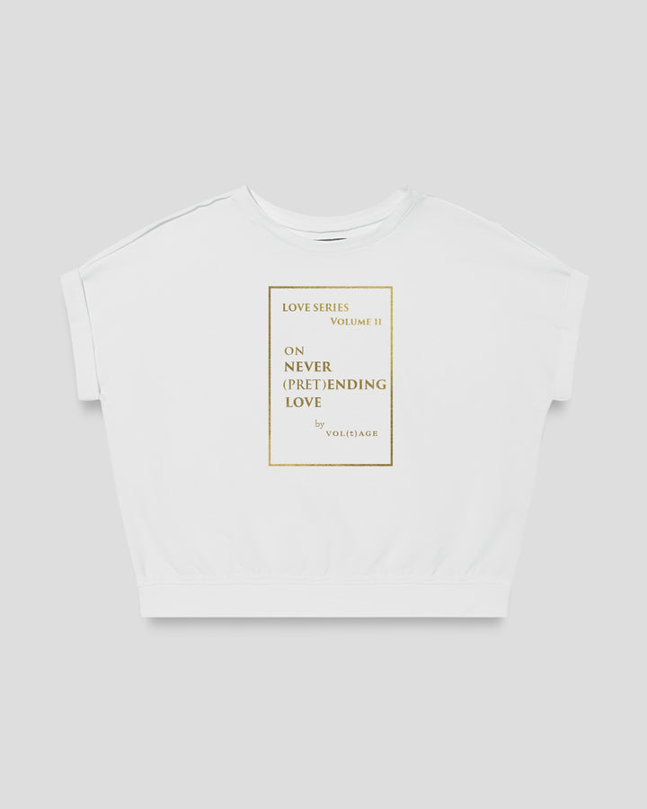 LOVE SERIES II ON NEVER (PRET)ENDING LOVE fitted smart-tee