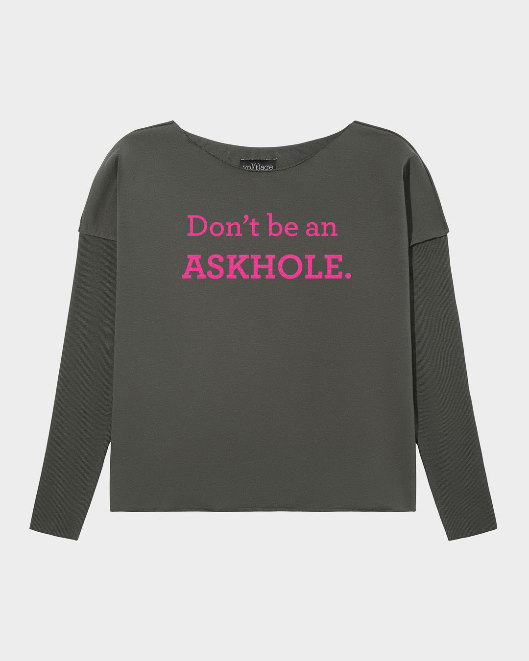 Don't be an ASKHOLE. relaxed smart-shirt