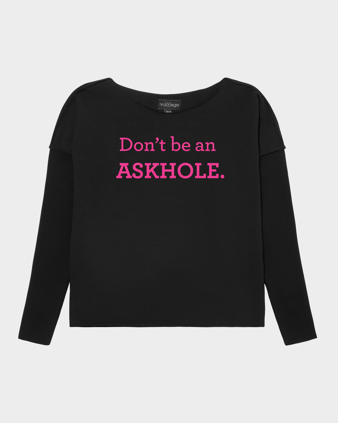 Don't be an ASKHOLE. relaxed smart-shirt