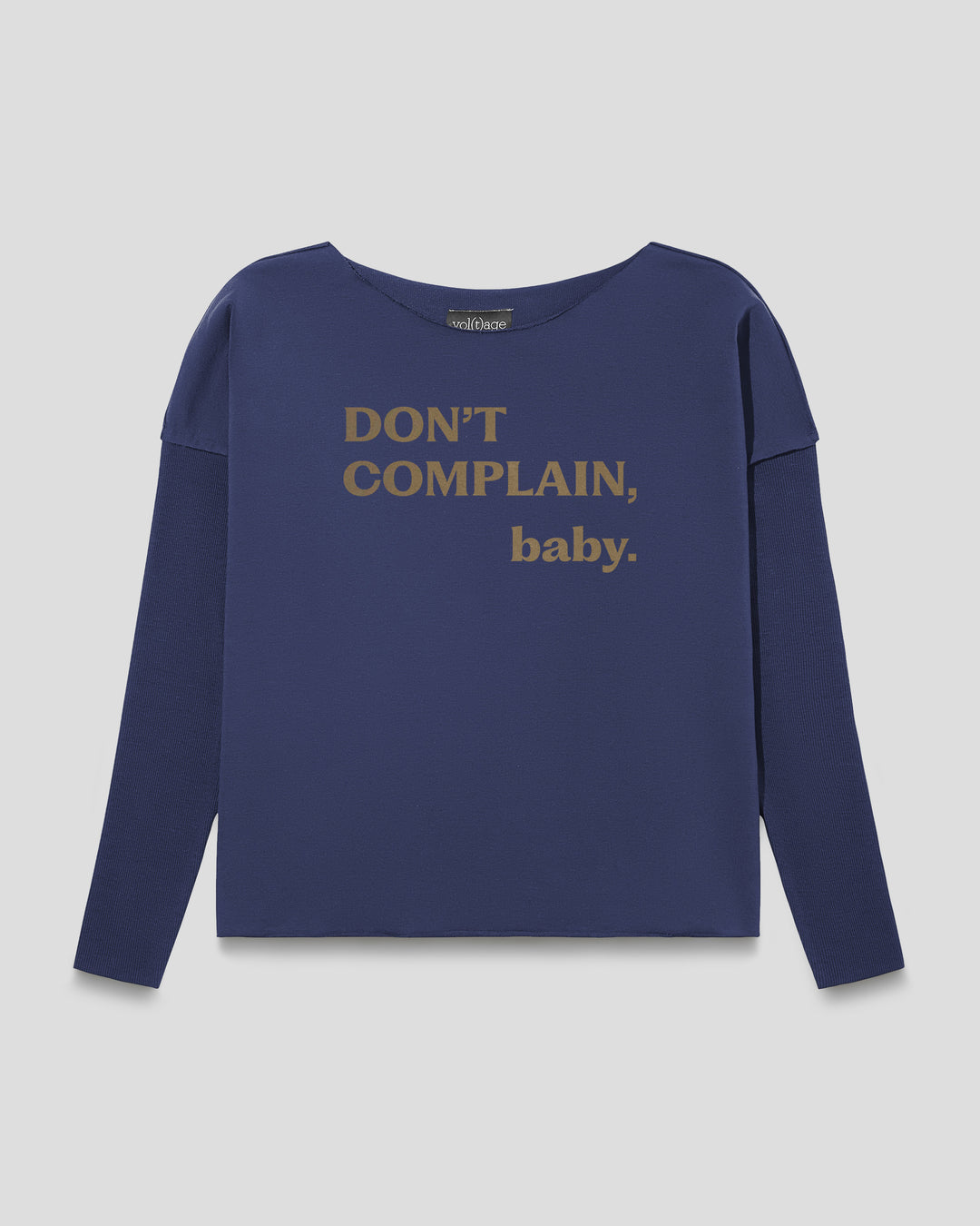 Don't Complain, Baby. relaxed smart-shirt