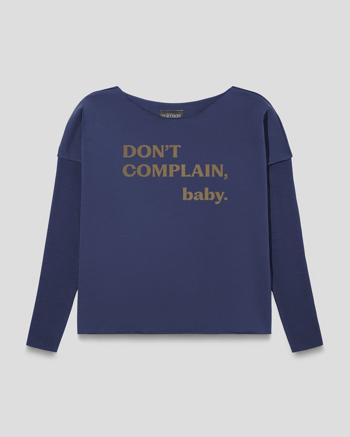 Don't Complain, Baby. relaxed smart-shirt