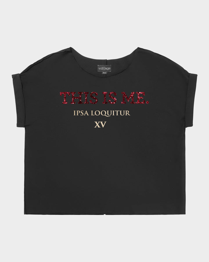 THIS IS ME / ipsa loquitur relaxed smart-tee