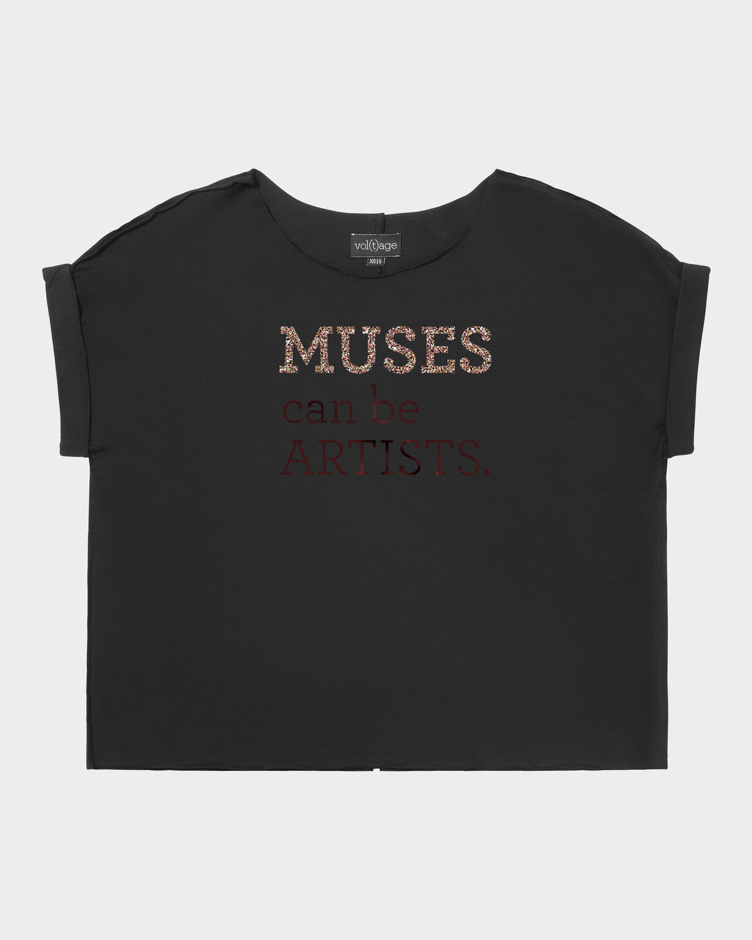 MUSES can be ARTISTS. relaxed smart-tee