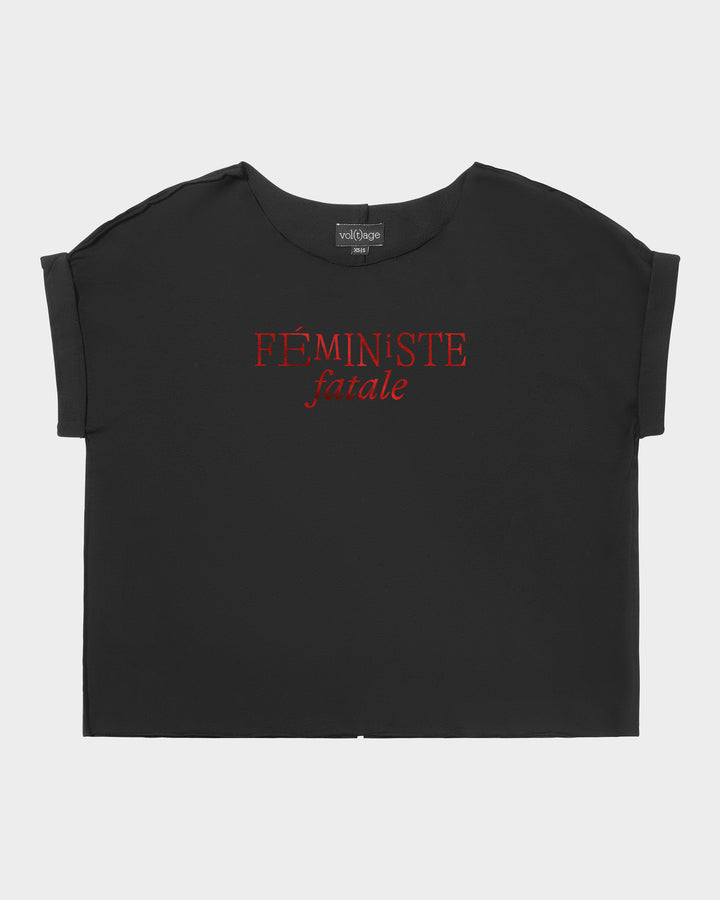 FEMINISTE FATALE. relaxed smart-tee