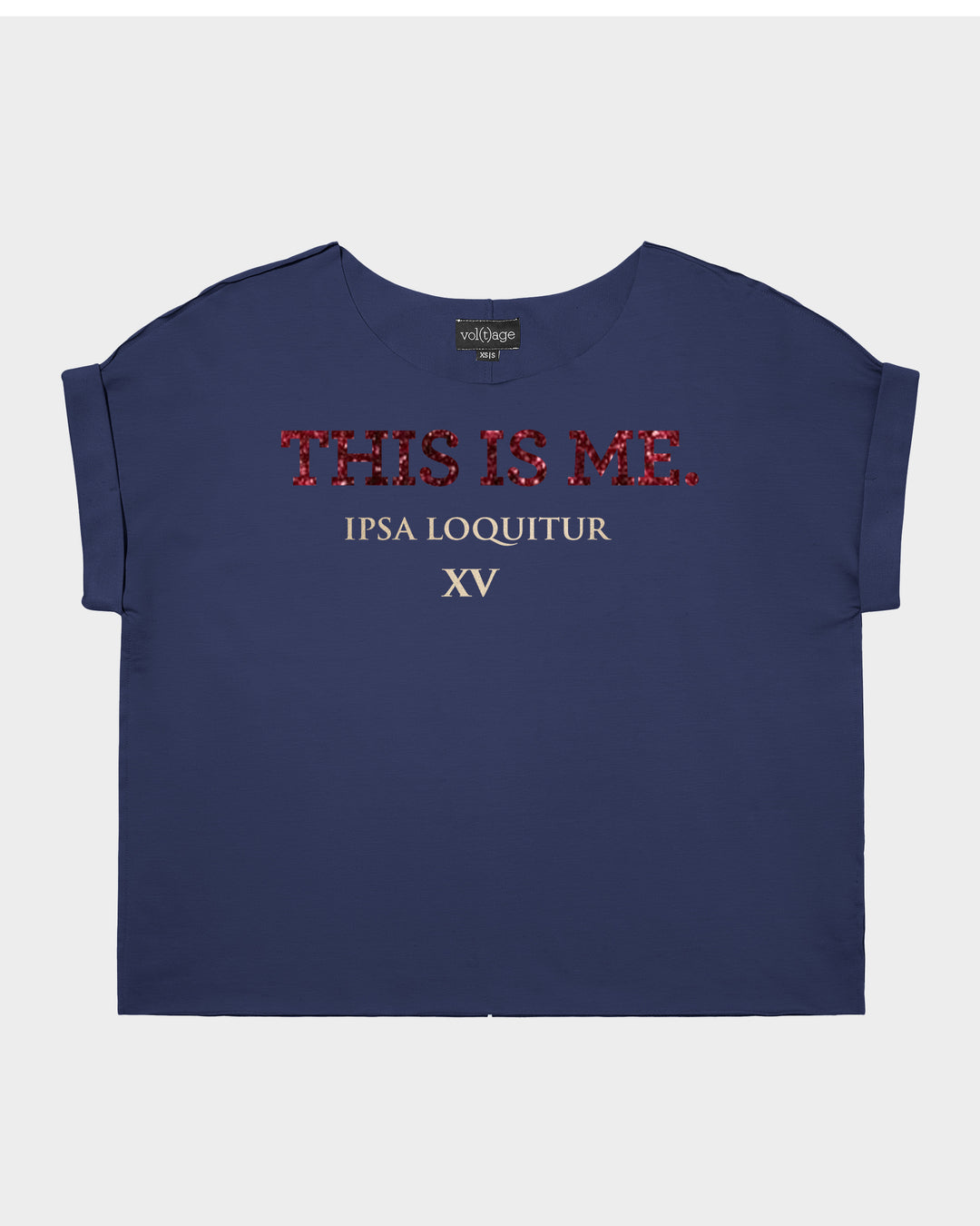 THIS IS ME / ipsa loquitur relaxed smart-tee