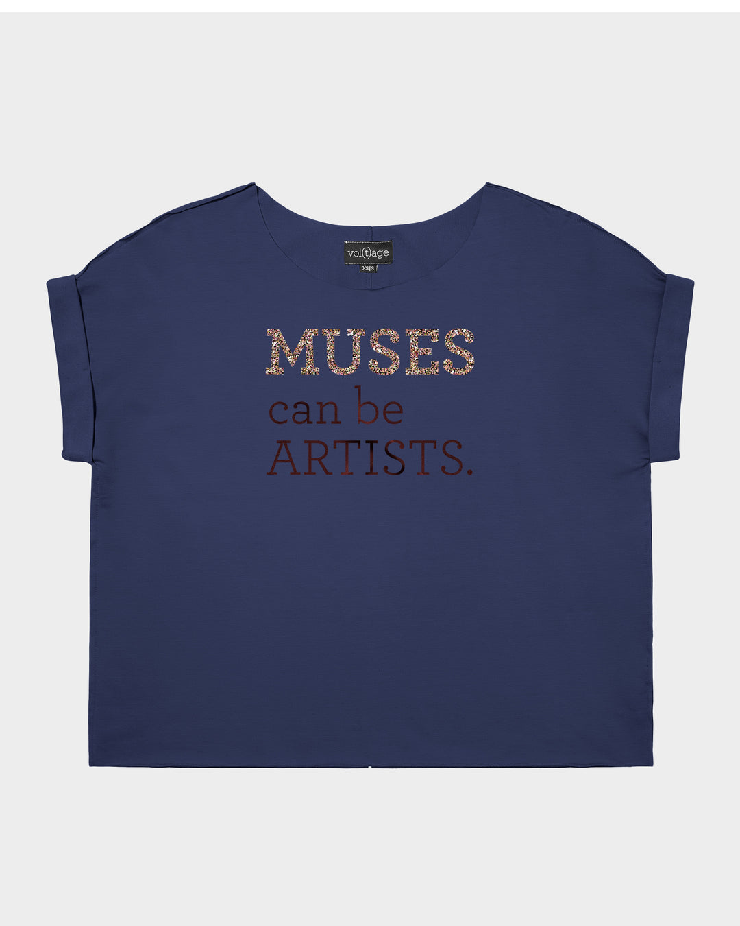 MUSES can be ARTISTS. relaxed smart-tee