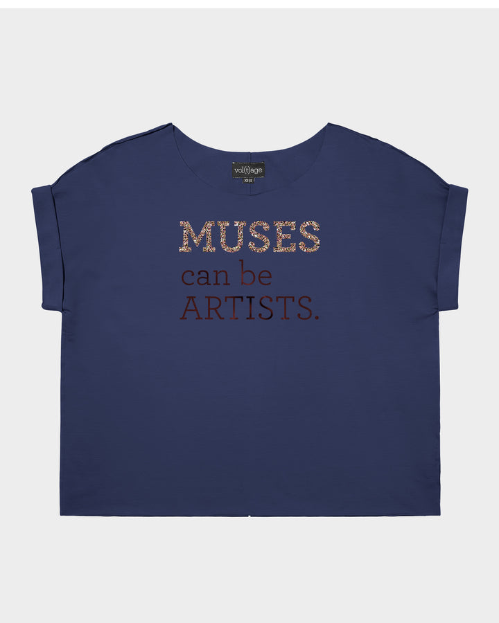 MUSES can be ARTISTS. relaxed smart-tee