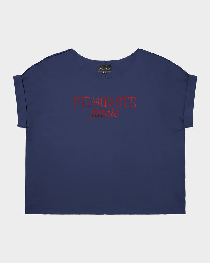 FEMINISTE FATALE. relaxed smart-tee