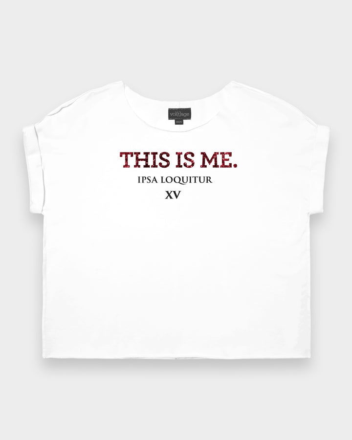 THIS IS ME / ipsa loquitur relaxed smart-tee