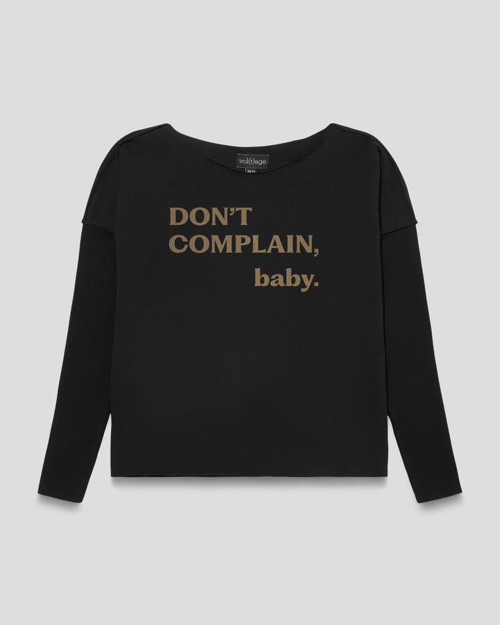 Don't Complain, Baby. relaxed smart-shirt