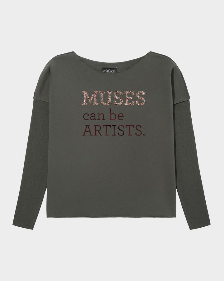 MUSES can be ARTISTS relaxed smart-shirt