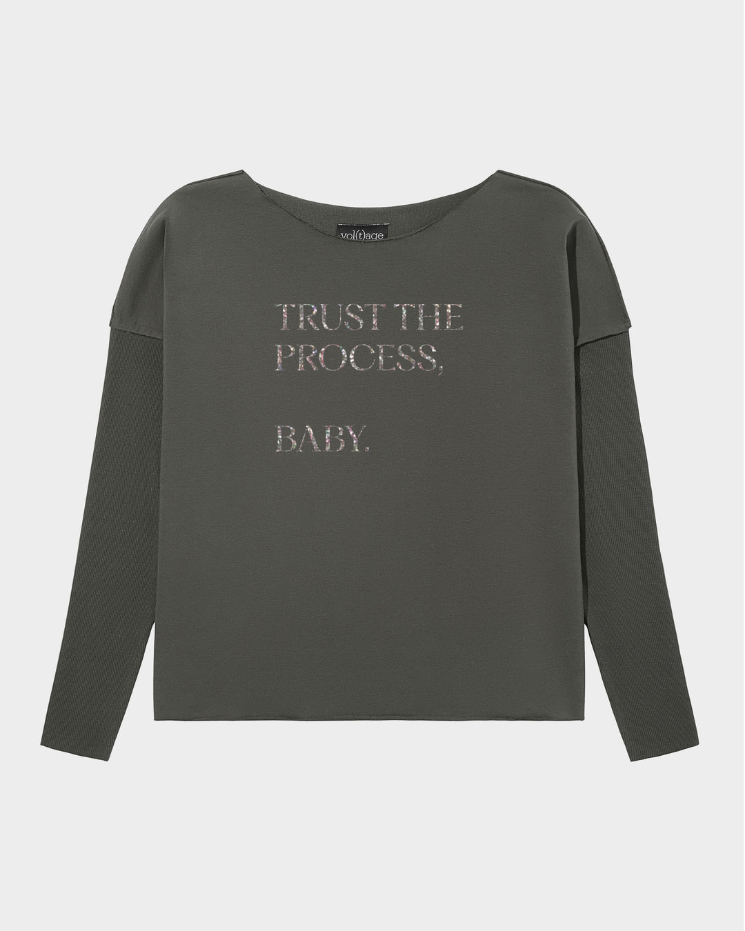 Trust The Process, Baby. relaxed smart-shirt