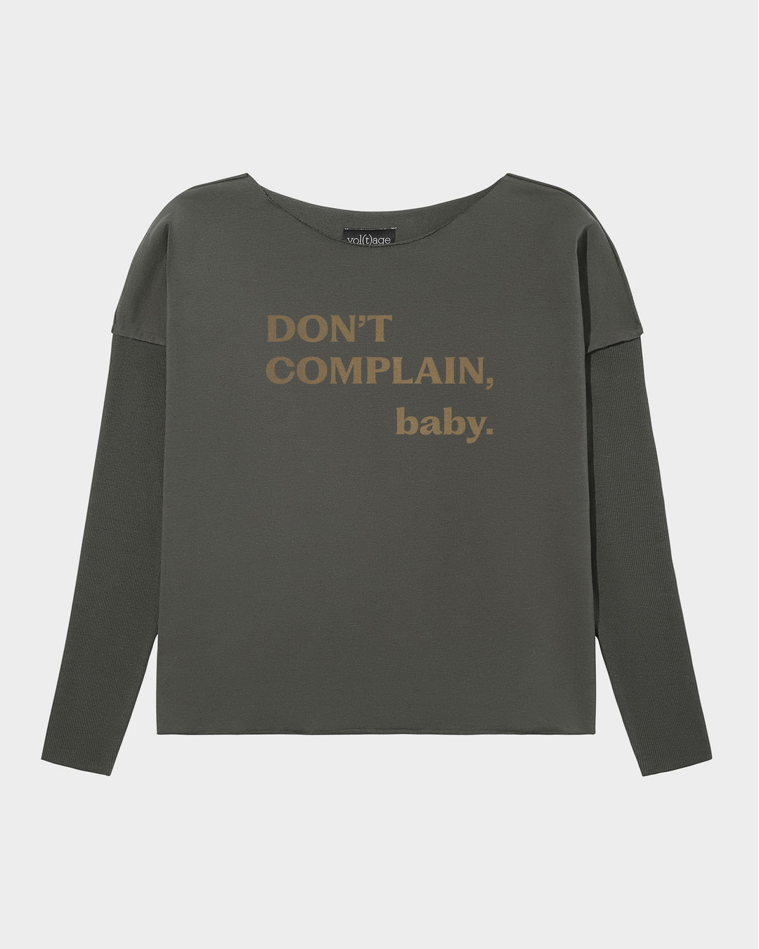 Don't Complain, Baby. relaxed smart-shirt