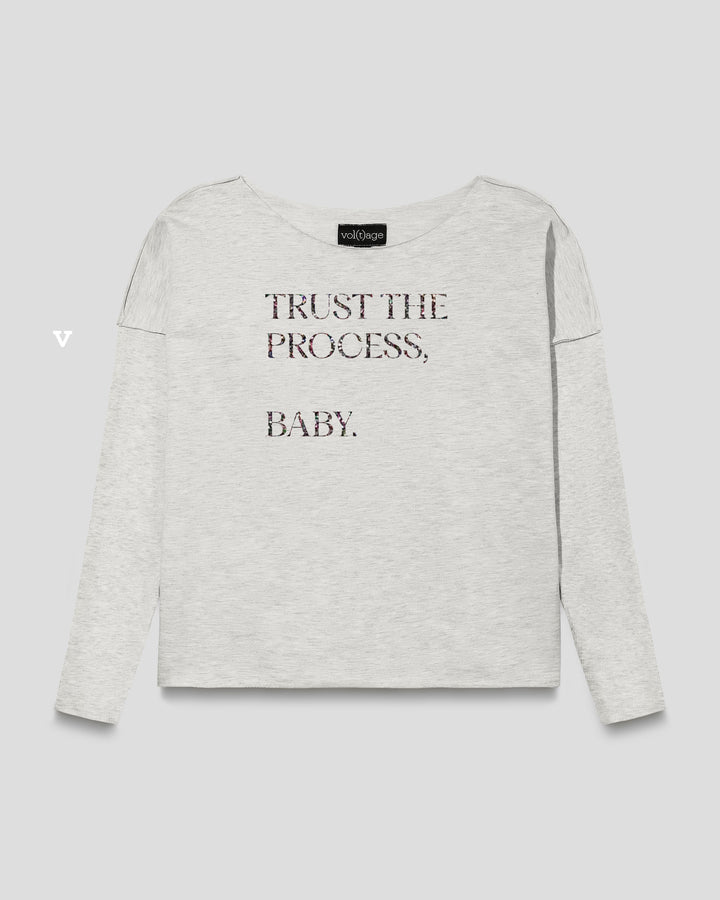 Trust The Process, Baby. relaxed smart-shirt