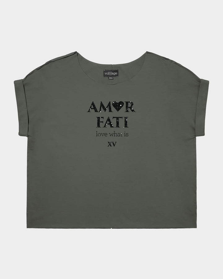 AMOR FATI relaxed smart-tee