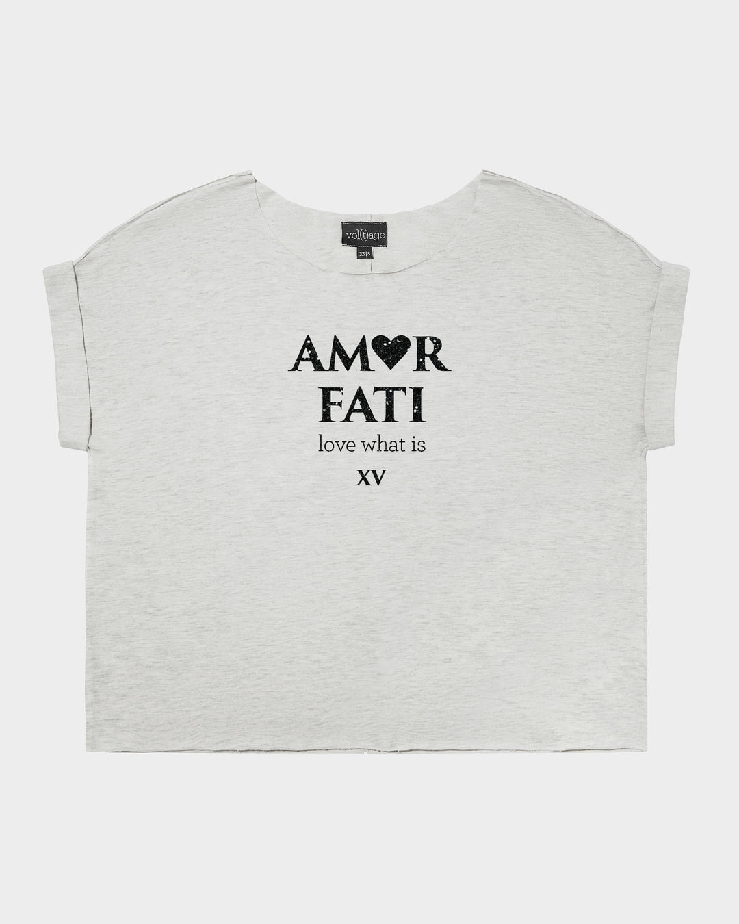 AMOR FATI relaxed smart-tee