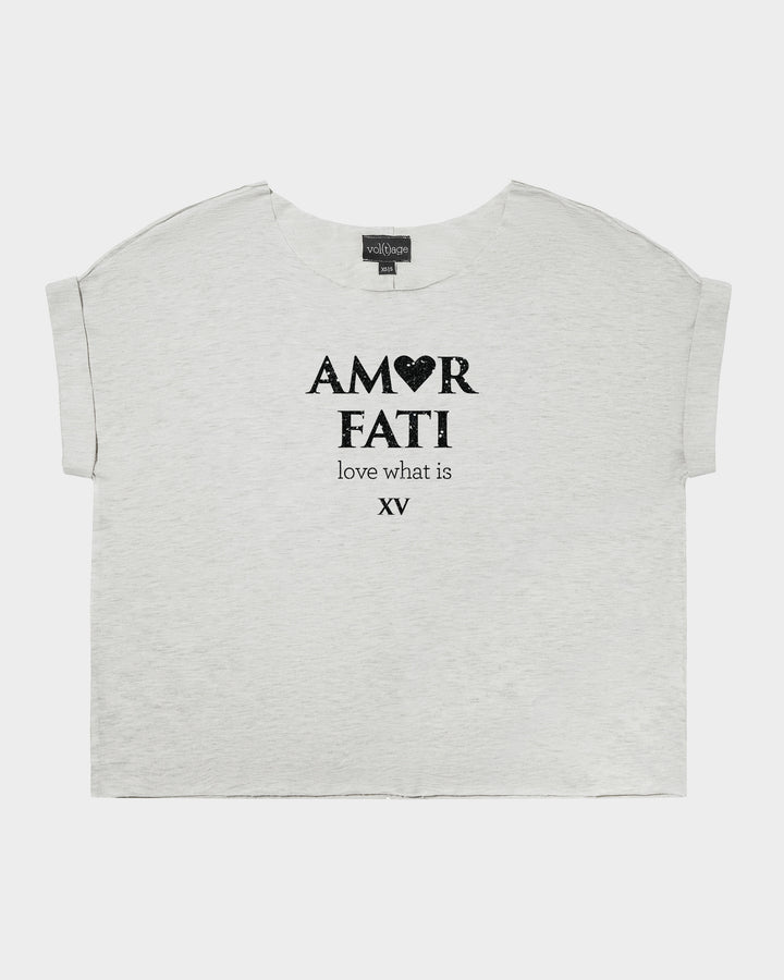 AMOR FATI relaxed smart-tee