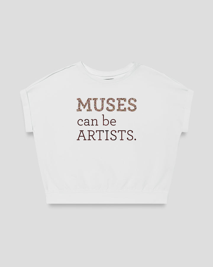 Muses can be Artists fitted smart-tee