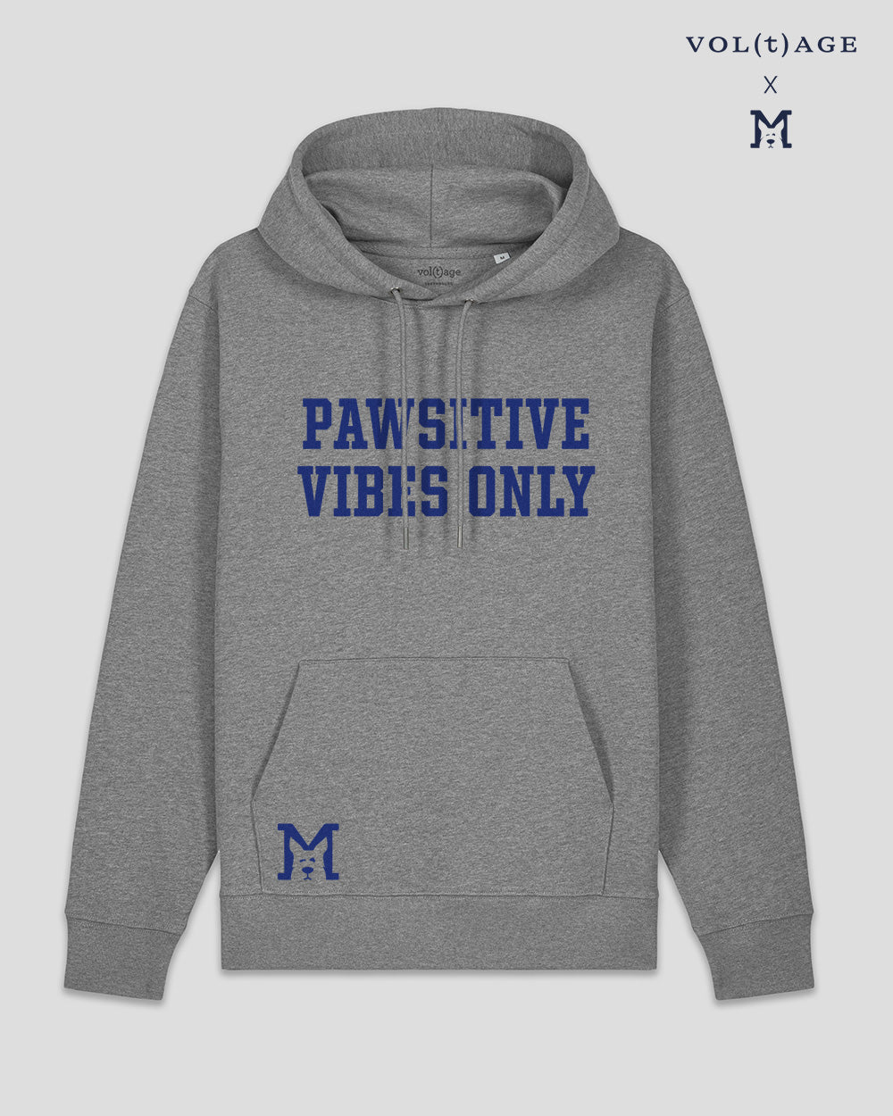 PAWSITIVE VIBES ONLY unisex hoodie