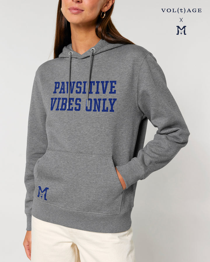 PAWSITIVE VIBES ONLY unisex hoodie