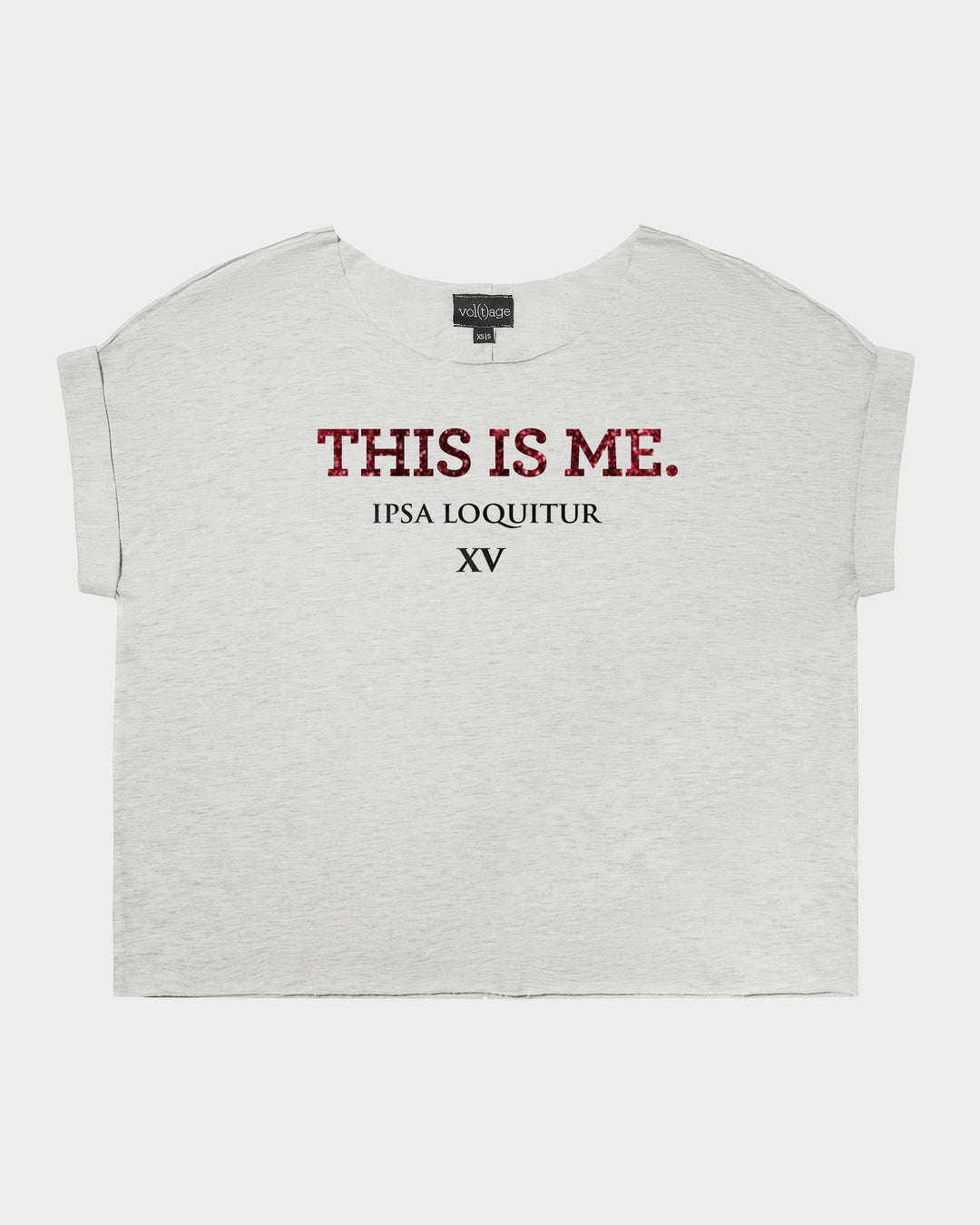 THIS IS ME / ipsa loquitur relaxed smart-tee