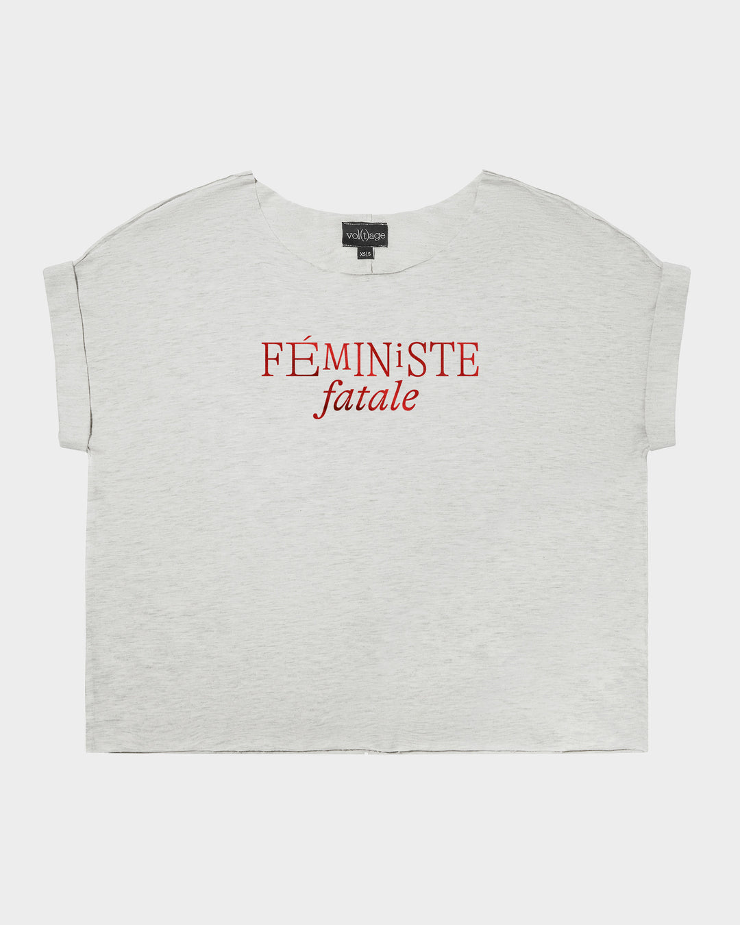 FEMINISTE FATALE. relaxed smart-tee