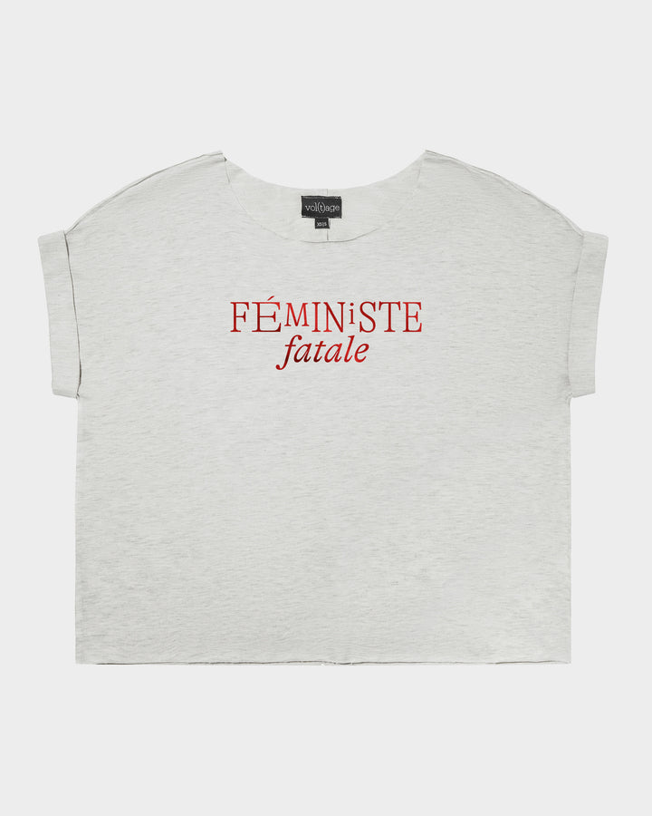 FEMINISTE FATALE. relaxed smart-tee