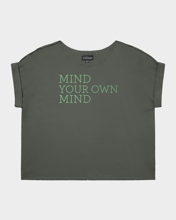 MIND YOUR OWN MIND relaxed smart-tee