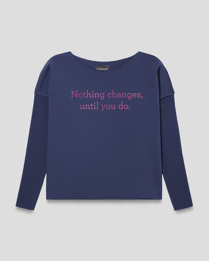 Nothing changes, until you do. relaxed smart-shirt