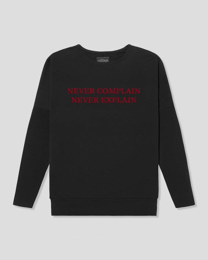 NEVER COMPLAIN NEVER EXPLAIN fitted smart-shirt