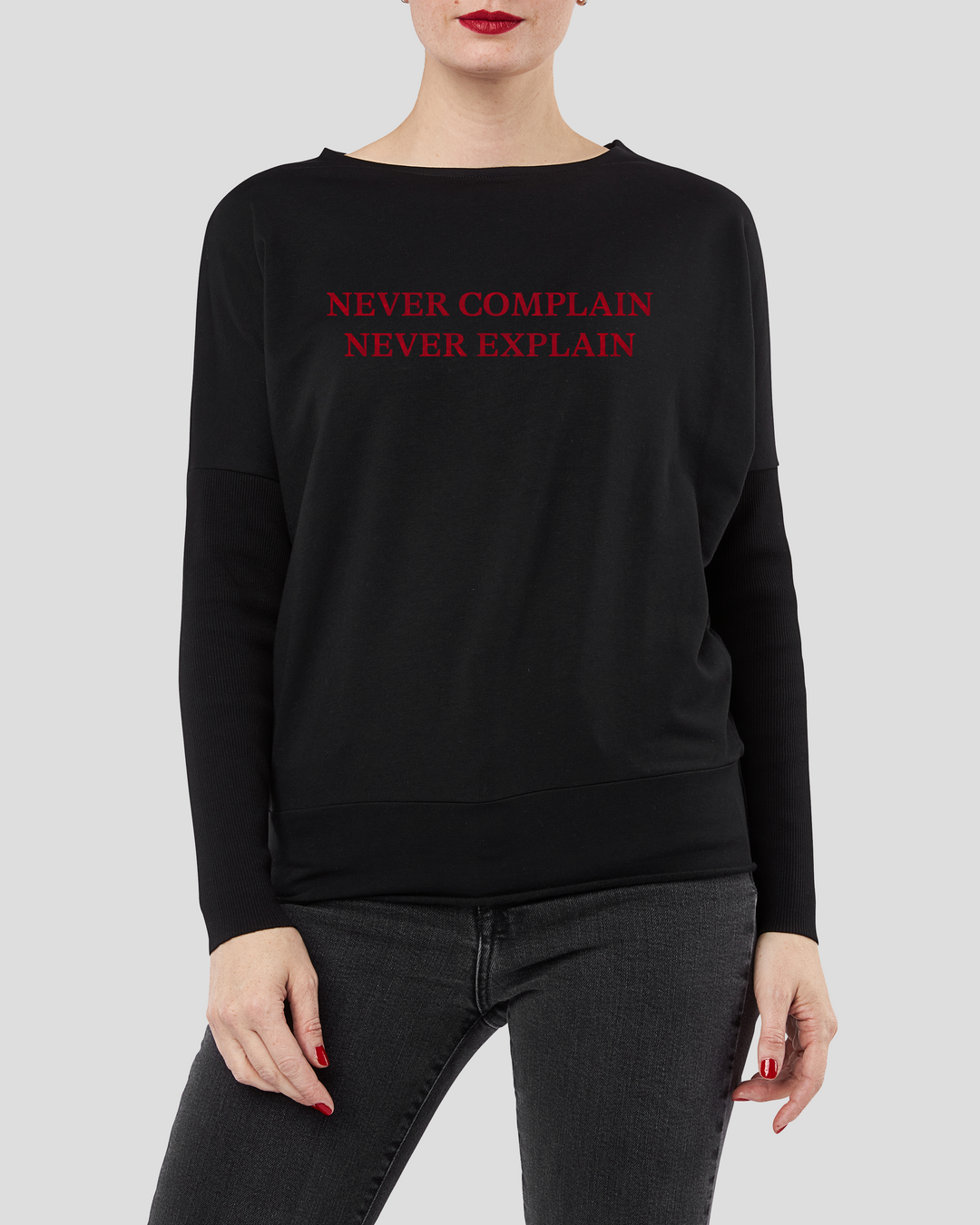 NEVER COMPLAIN NEVER EXPLAIN fitted smart-shirt