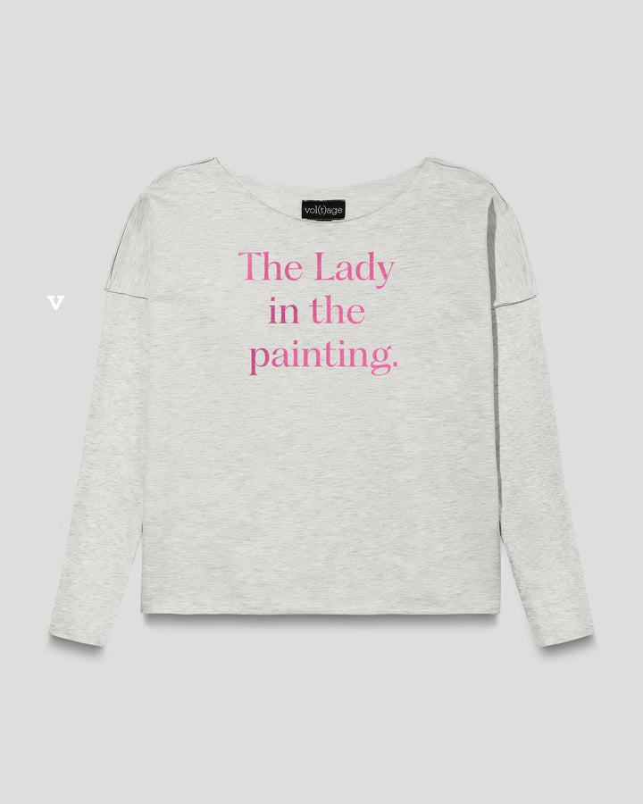 THE LADY IN THE PAINTING relaxed smart-shirt