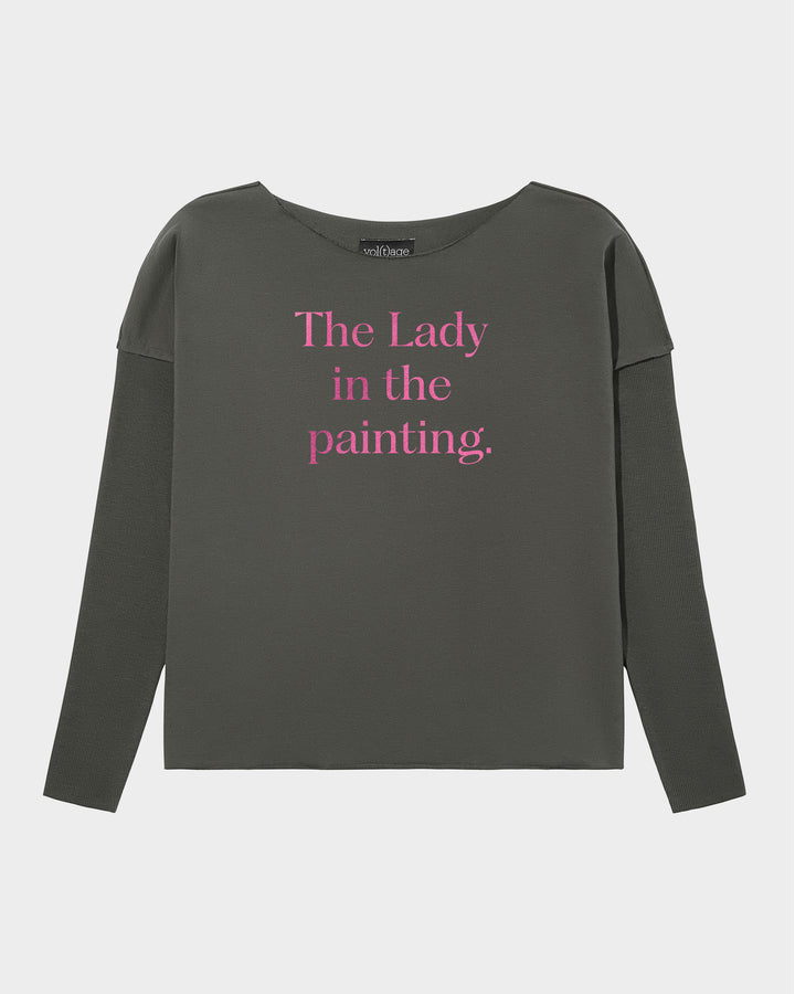 THE LADY IN THE PAINTING relaxed smart-shirt