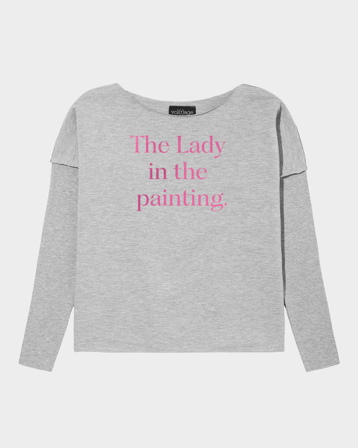 THE LADY IN THE PAINTING relaxed smart-shirt