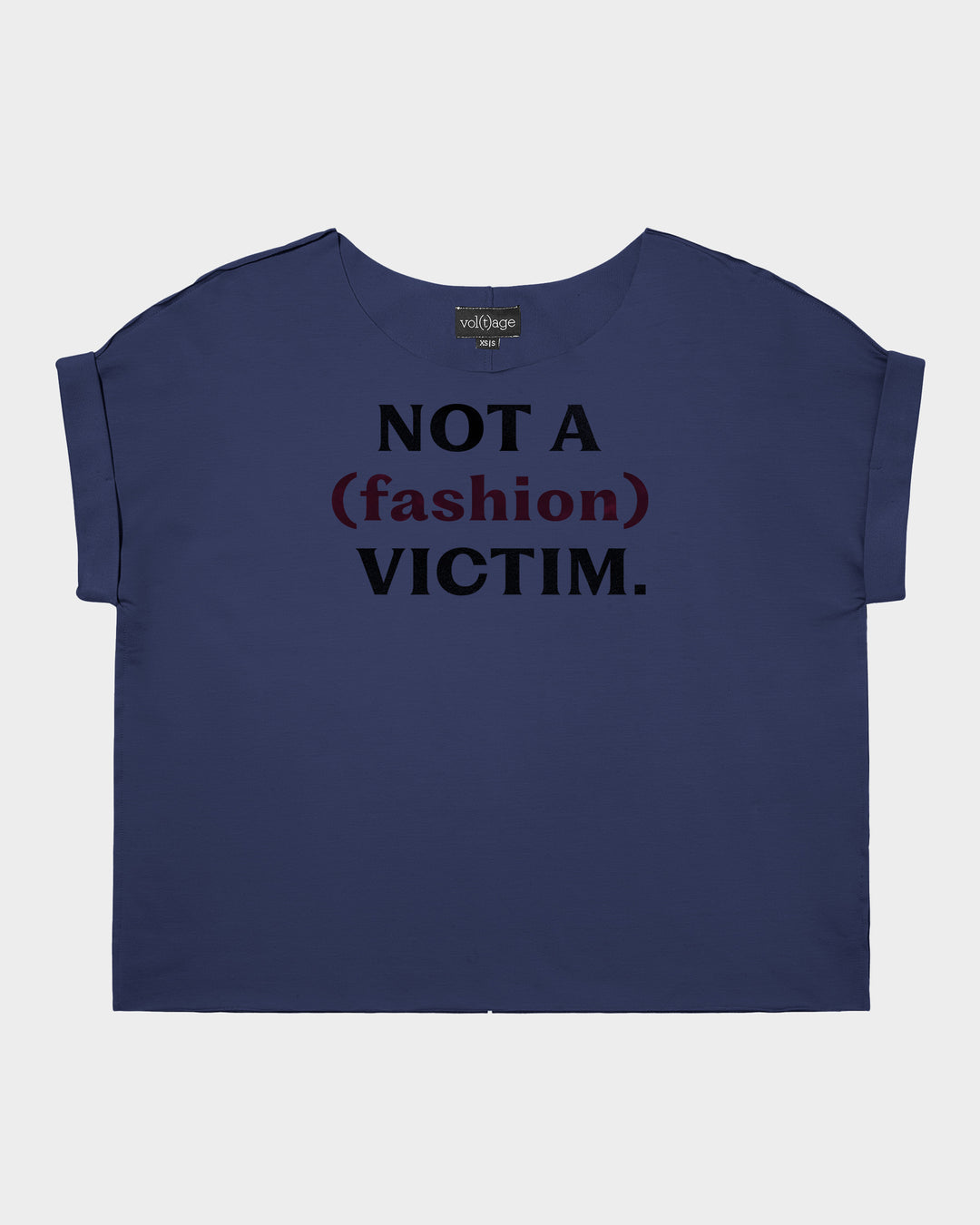 NOT A (fashion) VICTIM relaxed smart-tee
