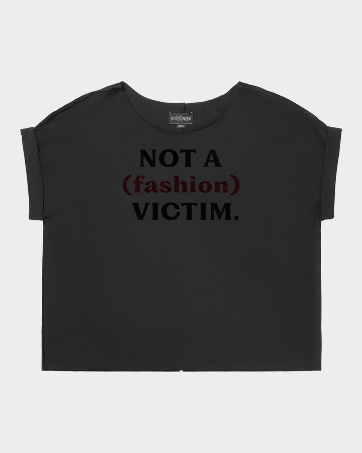NOT A (fashion) VICTIM relaxed smart-tee
