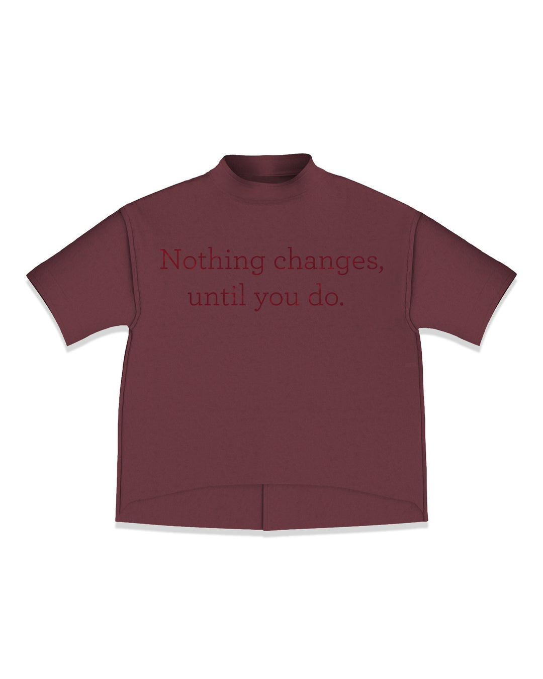 Nothing changes, until you do. short train smart-tee