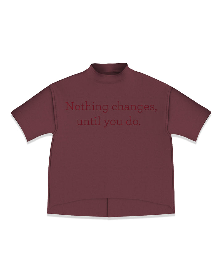Nothing changes, until you do. short train smart-tee