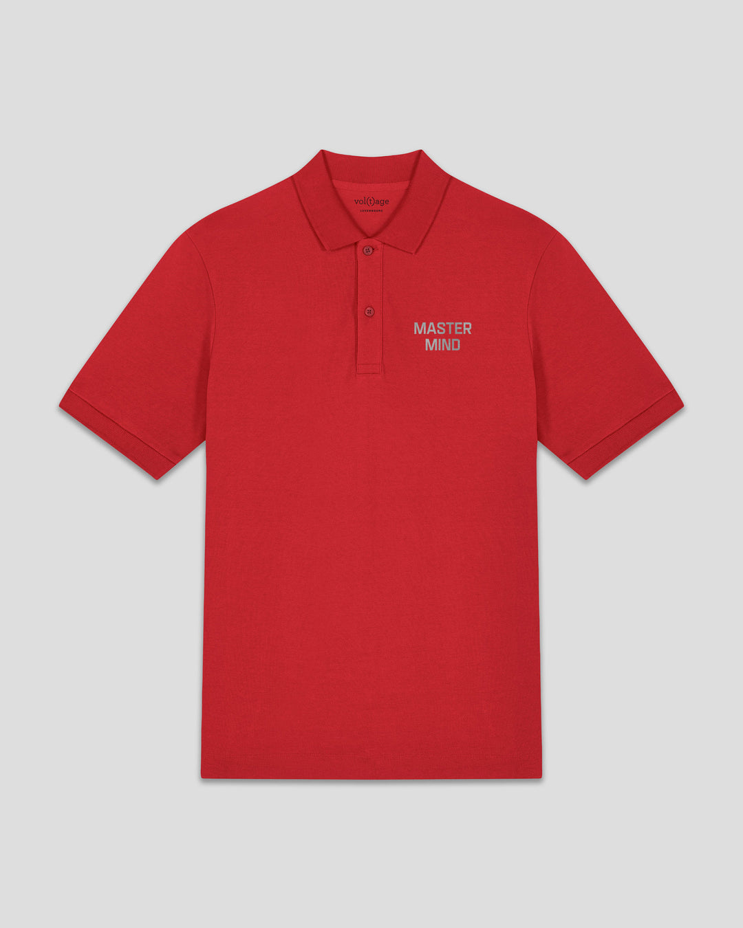 MASTER MIND piqué polo shirt