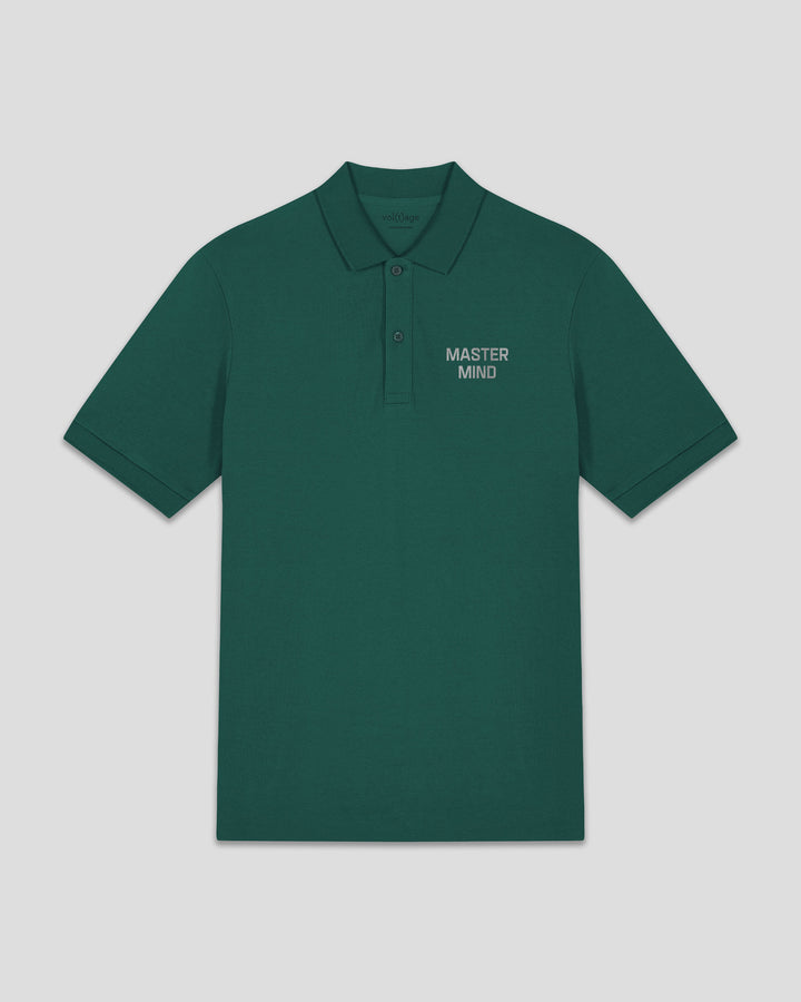 MASTER MIND piqué polo shirt