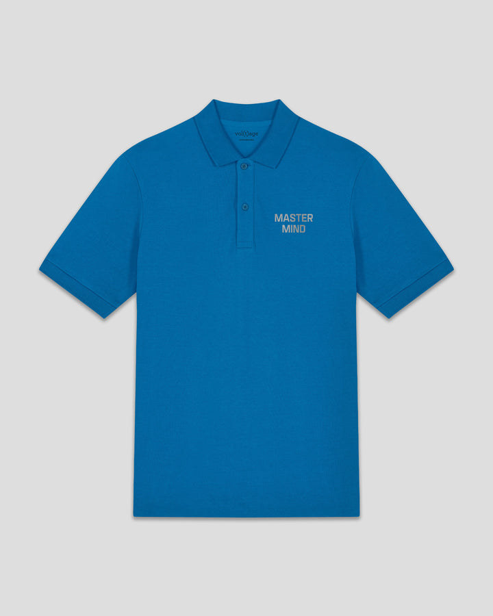 MASTER MIND piqué polo shirt