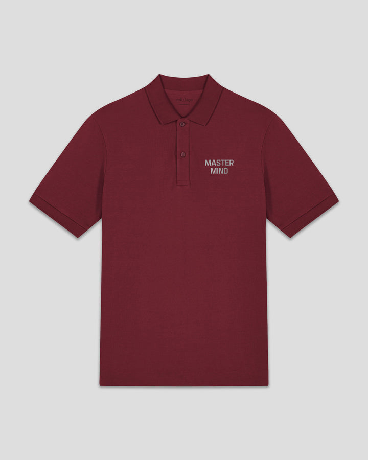 MASTER MIND piqué polo shirt